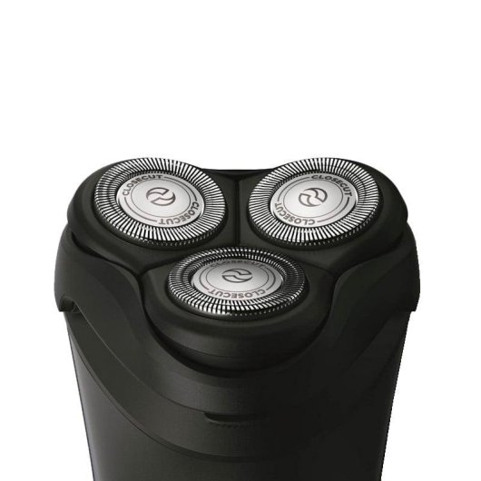 Rasoir pour Visage Philips Saver Series 1000 S1510/04 Sans Fil 40min Sec 3 Têtes Flexibles