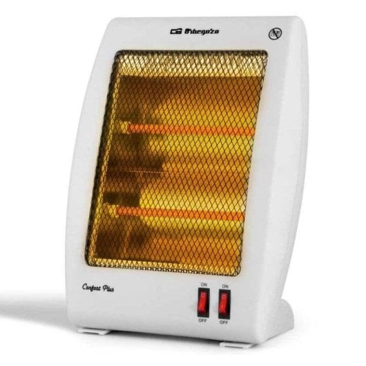 Estufa Elétrico de Quartzo Orbegozo BP 5000 800W com Segurança Antitombo