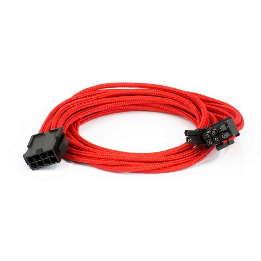 Phanteks CB8V Cable Extensión Tarjeta Gráfica 6+2 Pines Rojo