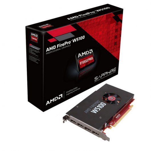 Sapphire AMD Firepro W5100 4GB DDR5