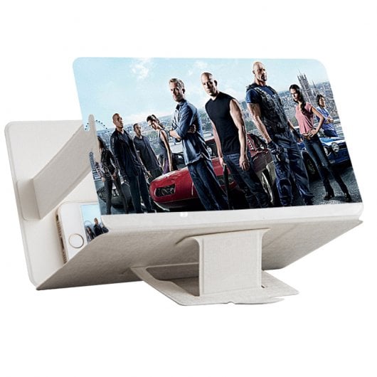 Ampliador de Pantalla 3D 8.3" Plata