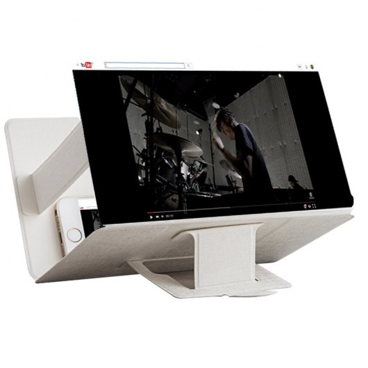 Ampliador de Pantalla 3D 8.3" Plata