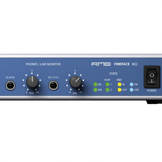 RME Fireface 802 Interface Firewire