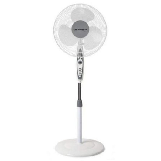 Ventoinha de Pé Orbegozo SF 0147 50W 40cm 3 Velocidades Cabeça Oscilante Altura Regulável