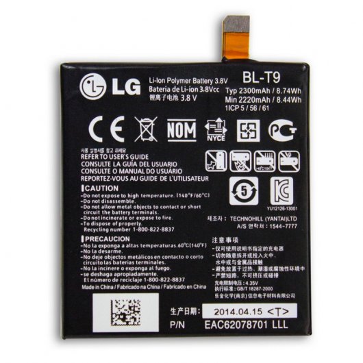 LG Batería Original para Google Nexus 5