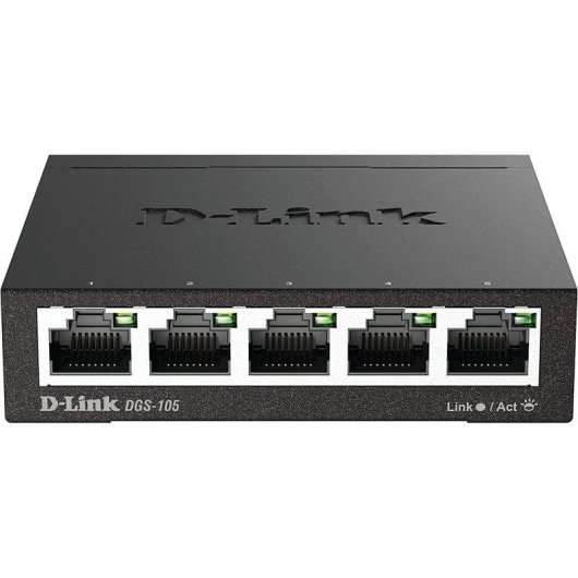 D-Link DGS-105 Switch 5 Puertos 10/100/1000Mbps