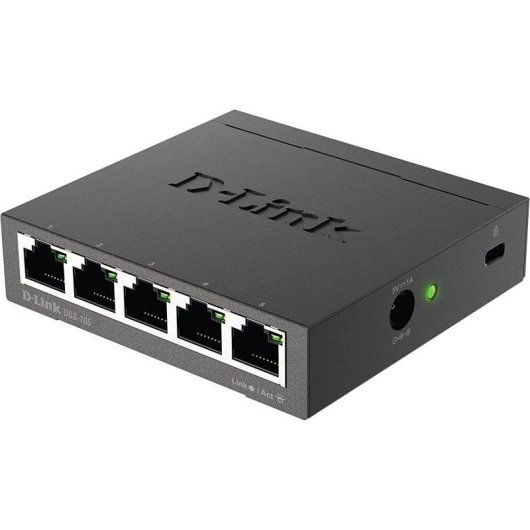 D-Link DGS-105 Switch 5 Puertos 10/100/1000Mbps