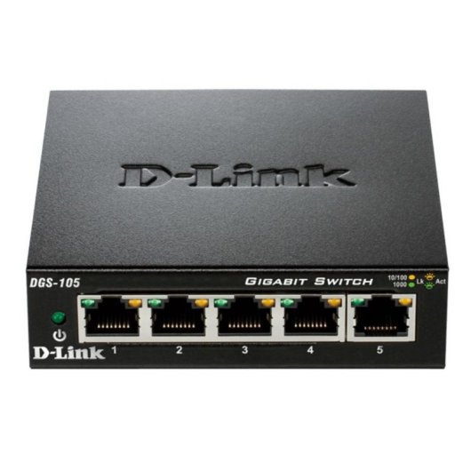 D-Link DGS-105 Switch 5 Puertos 10/100/1000Mbps