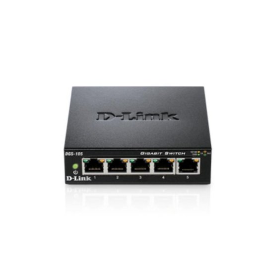 D-Link DGS-105 Switch 5 Puertos 10/100/1000Mbps