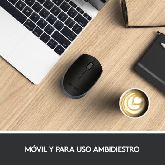 Logitech M171 Ratón Inalámbrico Negro