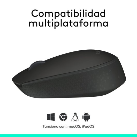 Logitech M171 Ratón Inalámbrico Negro