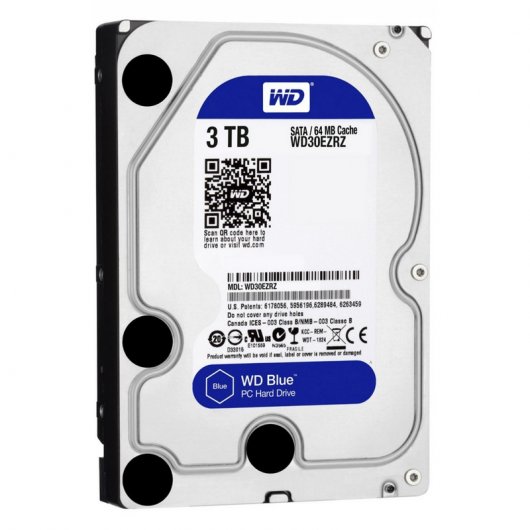 WD Blue 3TB 3.5" SATA 3 Refurbished