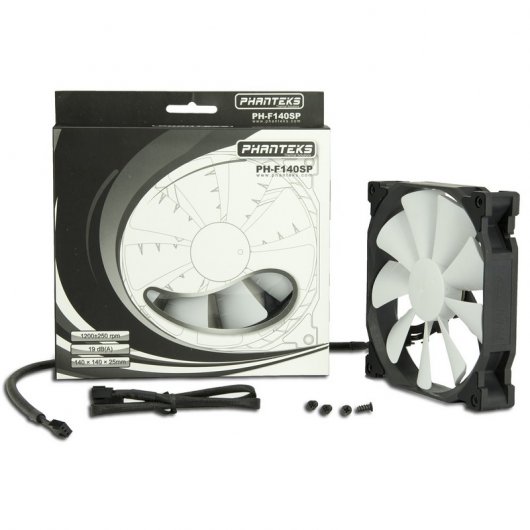 Phanteks F140SP 140mm 1200RPM Blanco/Negro