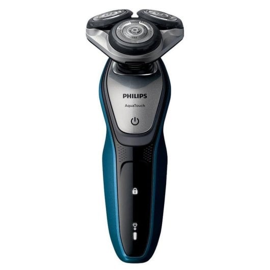 Rasoir pour Visage Philips AquaTouch S5420 Sans Fil 45min Sec et Humide 3 Têtes Charge Rapide