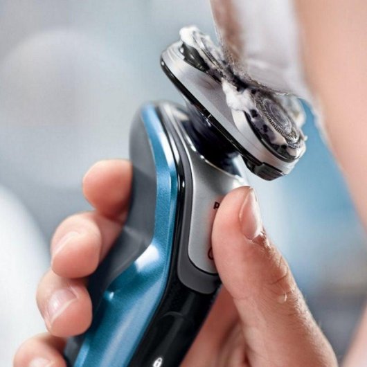 Rasoir pour Visage Philips AquaTouch S5420 Sans Fil 45min Sec et Humide 3 Têtes Charge Rapide