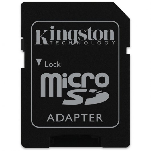 Kingston MicroSD 64GB Clase 10 UHS-I U3 + Adaptador