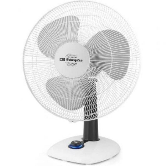 Ventoinha de Sobremesa Orbegozo TF 0143 50W 40cm 3 Velocidades Oscilante Silenciosa