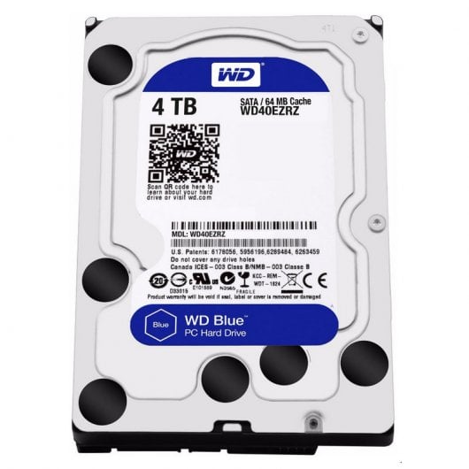 WD Blue 4TB 5400rpm 3.5" SATA3 Refurbished