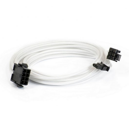 Phanteks Combo Pack Cables Extensión Placa Base 24P/8P/8V Pines Blanco