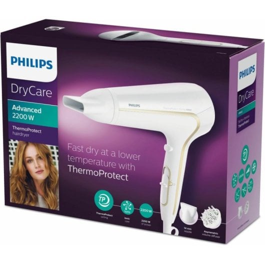 Philips ThermoProtect Ionic Secador de Pelo 2200W