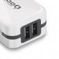 Tooq Cargador de Red USB 2xUSB 5V 3.4A