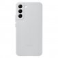 Samsung Leather Cover Funda de Piel Gris Claro para Galaxy S22 Plus