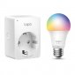 TP-Link Pack Tapo P100 Mini Smart Wifi + Tapo L530E Bombilla LED Wi-Fi Multicolor E27