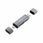 Equip Lector de Tarjetas Externo USB 3.0 Doble Conexión USB/USB-C
