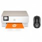 HP ENVY Inspire 7220e Multifunción Color Wifi Dúplex + 6 Meses de Impresión Instant Ink con HP+1000 Ratón USB Negro