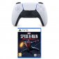 Sony Pack DualSense Mando Inalámbrico para PS5 + Marvel's Spider-Man Miles Morales