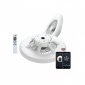Muvit iO Lámpara Superficie Techo WIFI Blanco CCT con Ventilador y Compatible con Asistentes de Voz 600x170mm