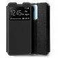 Cool Funda Flip Cover Liso Negro para Realme C30/Narzo 50i Prime