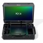 POGA Pro Trolley con Monitor Gaming de 21.5" Negro para PS4 Slim