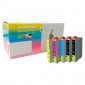Inkpro Cartucho de Tinta Compatible con Epson T603XL Negro/Tricolor Pack 5