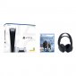 Sony Pack PlayStation 5 + Pulse 3D Midnight Black Auriculares Inalámbricos + God of War Ragnarök
