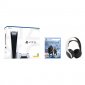 Sony Pack PlayStation 5 + Pulse 3D Auriculares Inalámbricos + God of War Ragnarök
