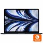 Apple Macbook Air Apple M2/8GB/512GB SSD/Deca Core GPU/13.6" Preto Meia-Noite (PT)