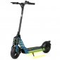  B-Mov FreeStyle 5 2023 Trotinete Elétrica 10" 800 W Preto/Azul com Faixa de LED Lateral Amarela