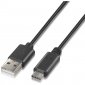 Nanocable Cable USB Tipo C a USB A Macho/Macho Negro 2m