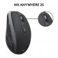 Logitech MX Anywhere 2S Rato sem Fios Preto 4000DPI