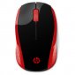 HP 200 Wireless Optical Mouse 1000 DPI Imperial Red