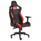 Corsair T1 Race 2018 Silla Gaming Negra/Roja