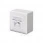 Digitus Toma de Red Cat 6A Apantallada RJ45 Blanco