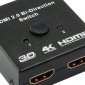 Equip Switch 2x HDMI 4k Comutador/Divisor Bidirecional