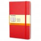 Moleskine MM710R Caderno 192 Folhas Vermelho