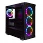 Nfortec Draco V2 Cristal Templado USB 3.0 RGB Negra