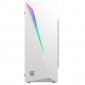 Nfortec Lynx Cristal Templado USB 3.0 RGB Blanco