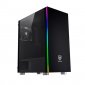 Nfortec Caronte Cristal Templado USB 3.0 RGB Negro