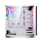 Nfortec Draco V2 Cristal Templado USB 3.0 RGB Blanco
