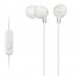 Sony MDR-EX15AP Auriculares Blancos